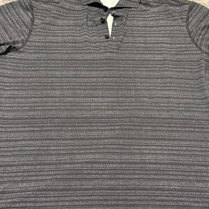 lululemon athletica XL Black and White Polo